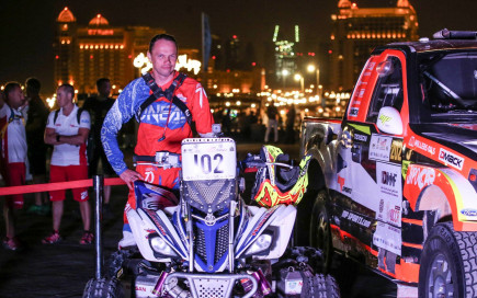 Александр Максимов на Qatar Cross-Country Rally 2018
