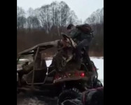 Транспортировка мотоциклов через водную преграду