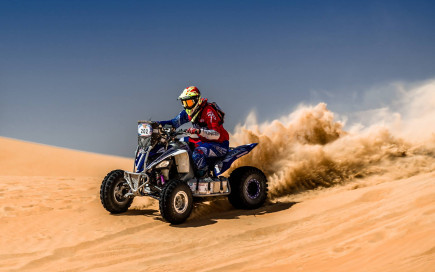 Третий большой этап Abu Dhabi Desert Challenge 2018