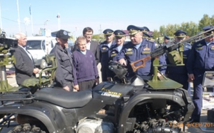 Stels на показе вооружения Воздушно-десантных войск