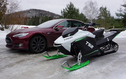 Снегоход Taiga TS2 характеризуется как Tesla в снегоходном мире