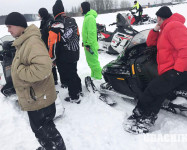Снегоходный выезд в конце января 2017