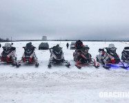 Снегоходный выезд в конце января 2017