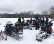 Снегоходный выезд в конце января 2017