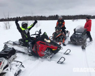 Снегоходный выезд в конце января 2017