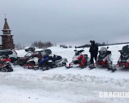 Снегоходный выезд в конце января 2017