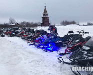 Снегоходный выезд в конце января 2017