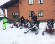 Снегоходный выезд в конце января 2017