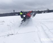 Снегоходный выезд в конце января 2017