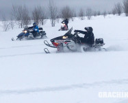 Снегоходный выезд в конце января 2017