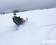 Снегоходный выезд в конце января 2017