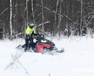 Снегоходный выезд в конце января 2017