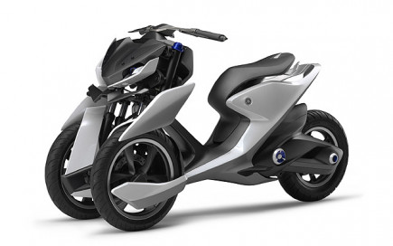 Трайки-концепты Yamaha в стиле "Изысканного Динамизма"